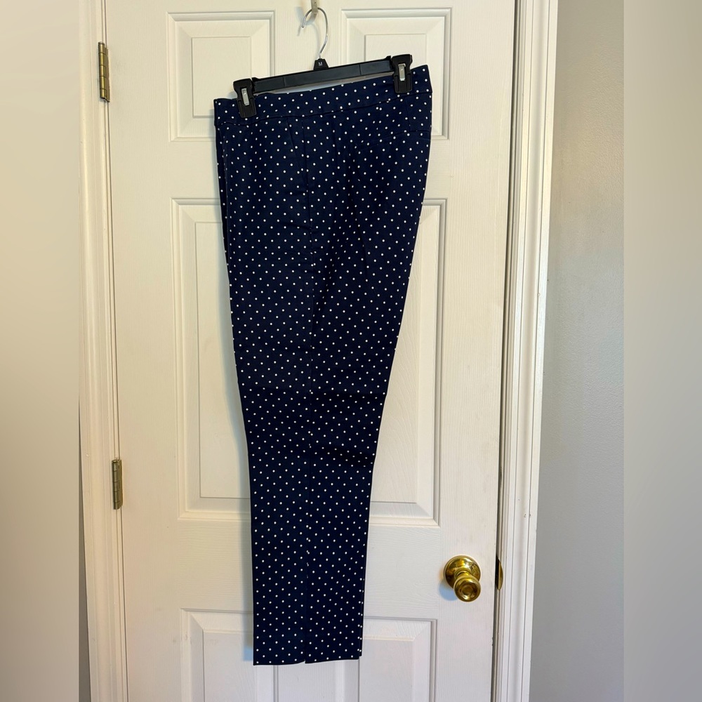 Boden polka dot pant.